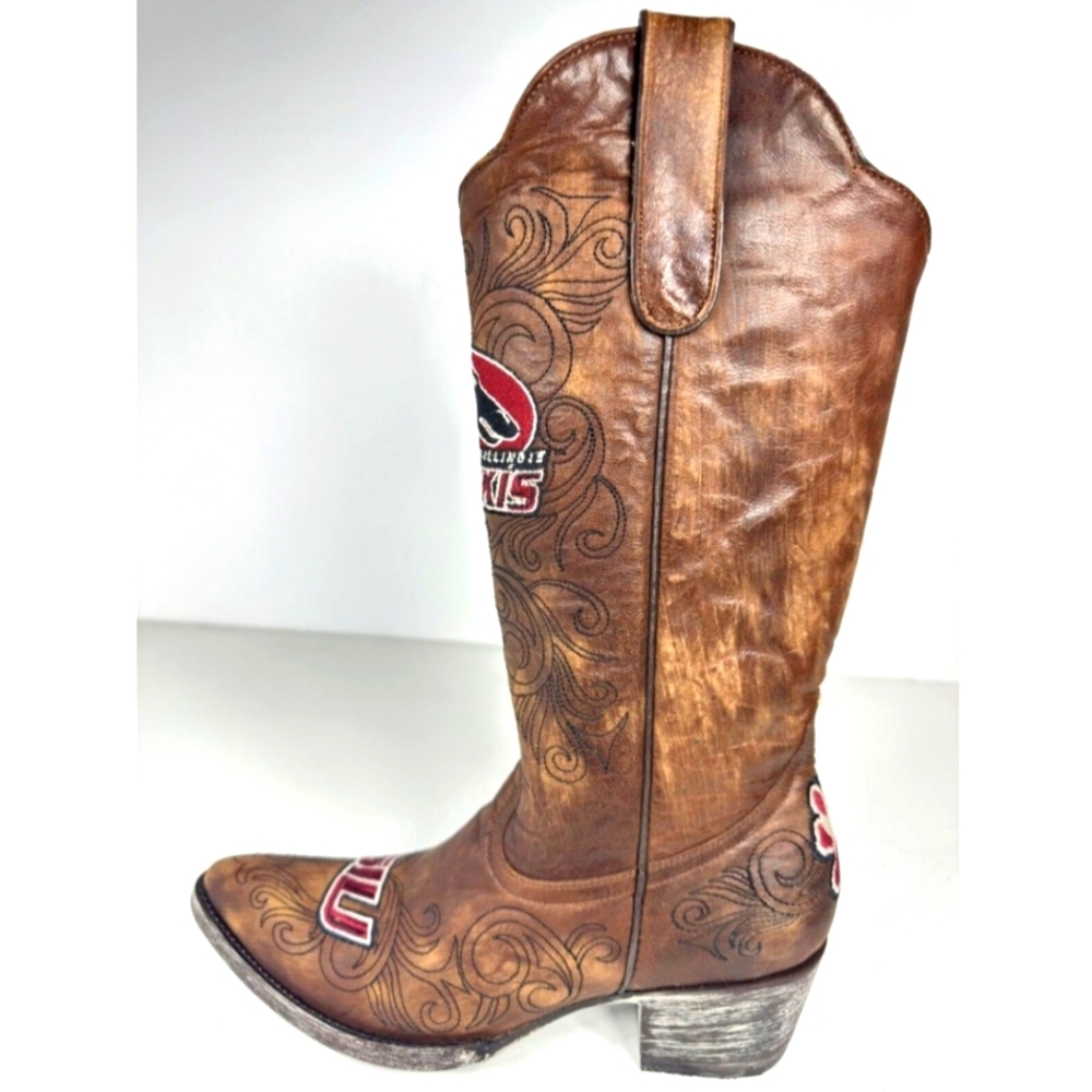NWT Women's Southern Illinois University Salukis Gameday Boots - Picture 4 of 10